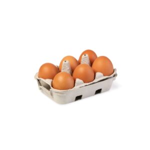 Great Value Cage Free Large AA Eggs, 6 Count